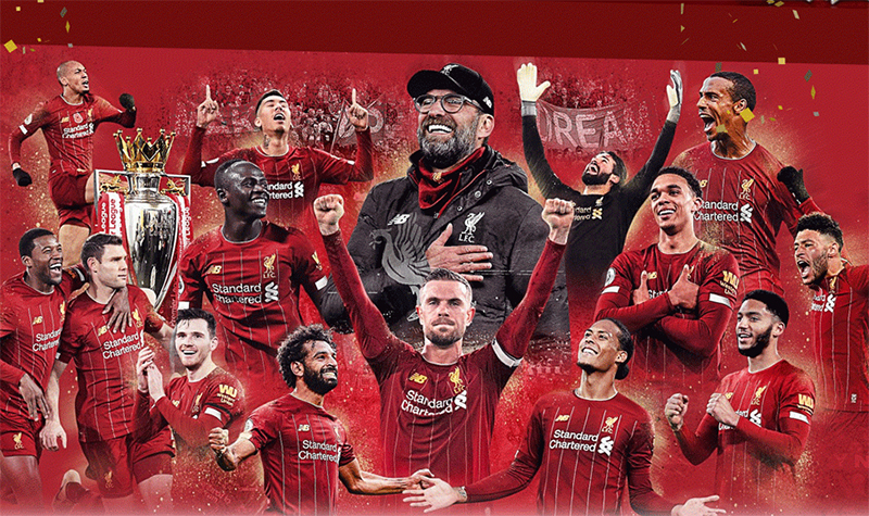 Liverpool đang là đội bóng được yêu mến trên thế giới